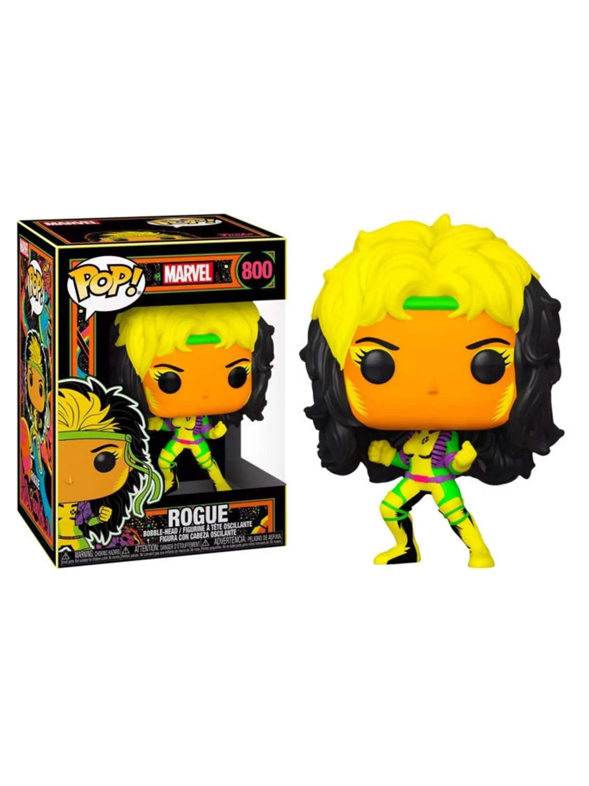 Comprar Funko pop marvel black light rogue barato al mejor precio 16,9