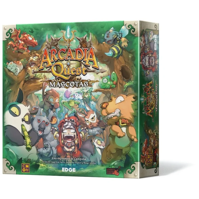 Comprar Juego mesa arcadia quest mascotas pegi barato al mejor precio 