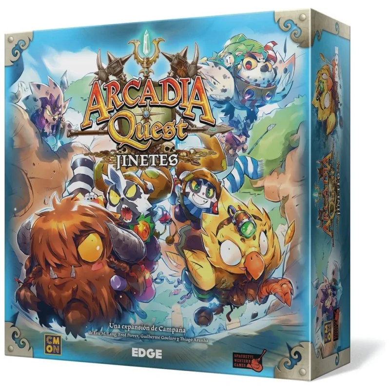 Compra Juego mesa arcadia quest jinetes pegi de Juegos al mejor precio