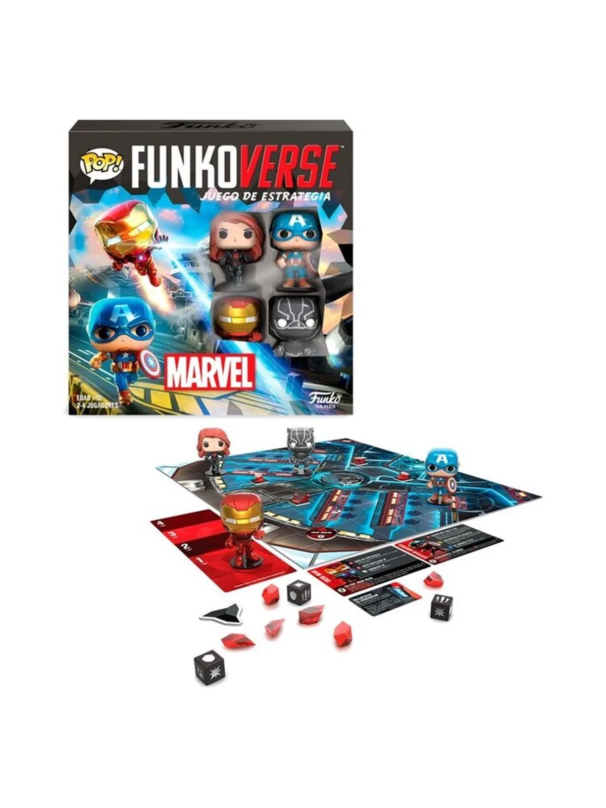 Compra Juego mesa funkoverse marvel edicion 100 de Funko al mejor prec