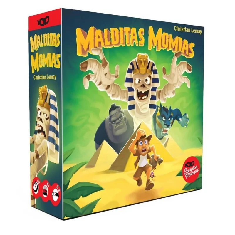 Compra Juego mesa malditas momias pegi 8 de Juegos al mejor precio (12