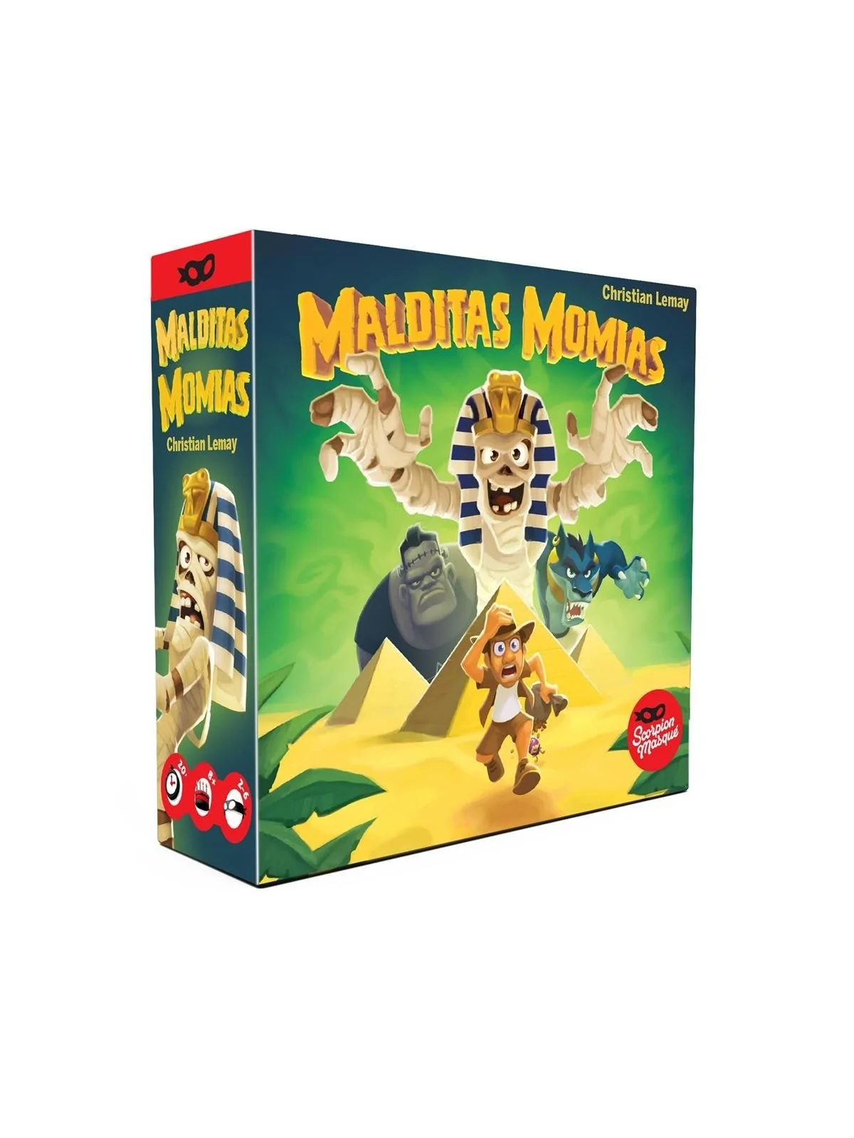 Comprar Juego mesa malditas momias pegi 8 barato al mejor precio 12,74