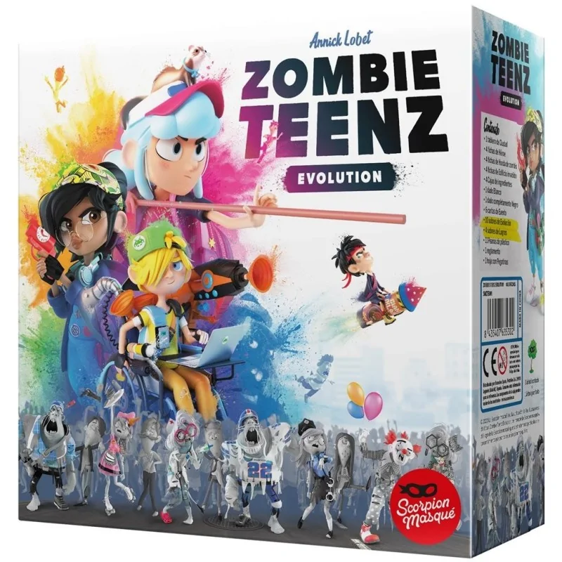 Compra Juego mesa zombie teenz evolution pegi de Juegos al mejor preci