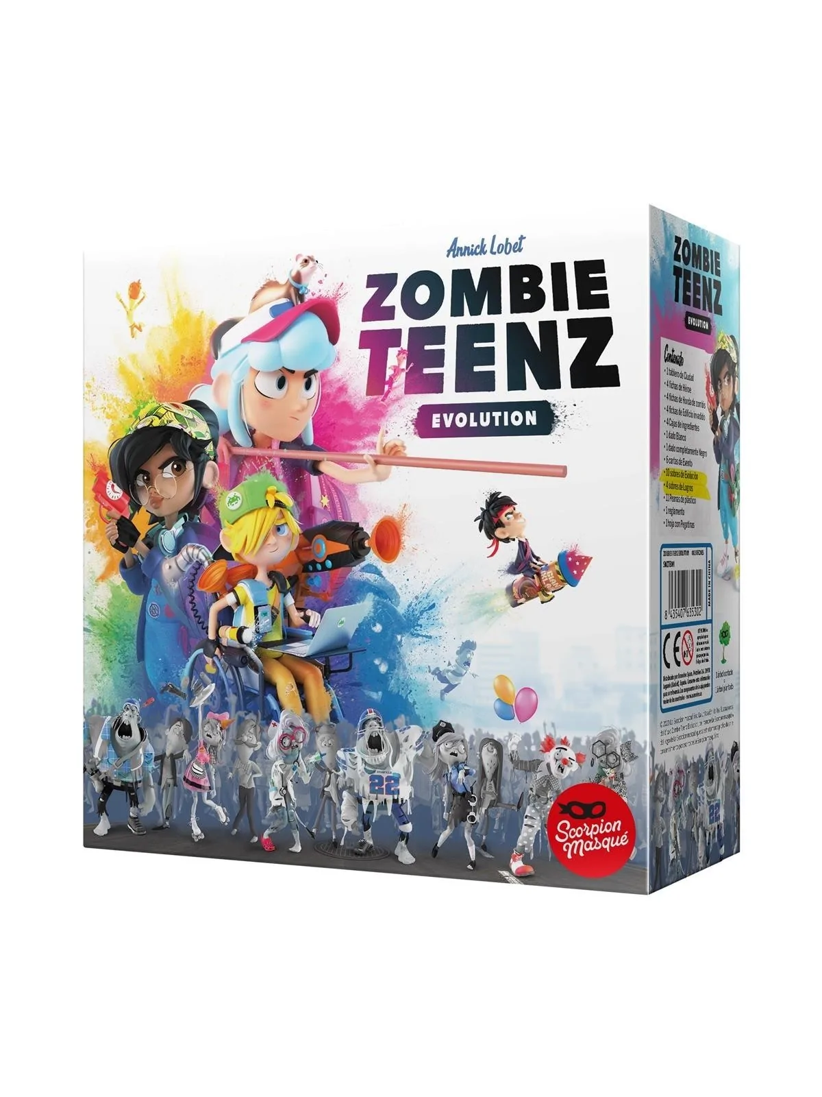 Compra Juego mesa zombie teenz evolution pegi de Juegos al mejor preci