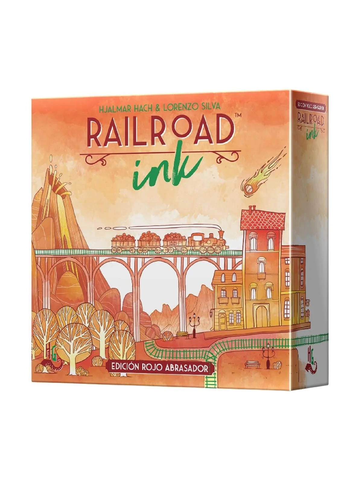 Comprar Juego mesa railroad ink: edicion rojo barato al mejor precio 1