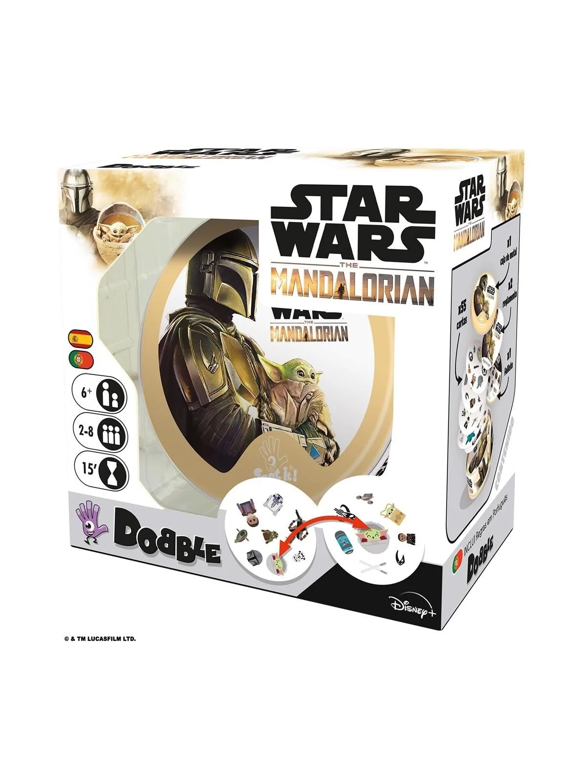 Comprar Juego mesa dobble star wars mandalorian barato al mejor precio