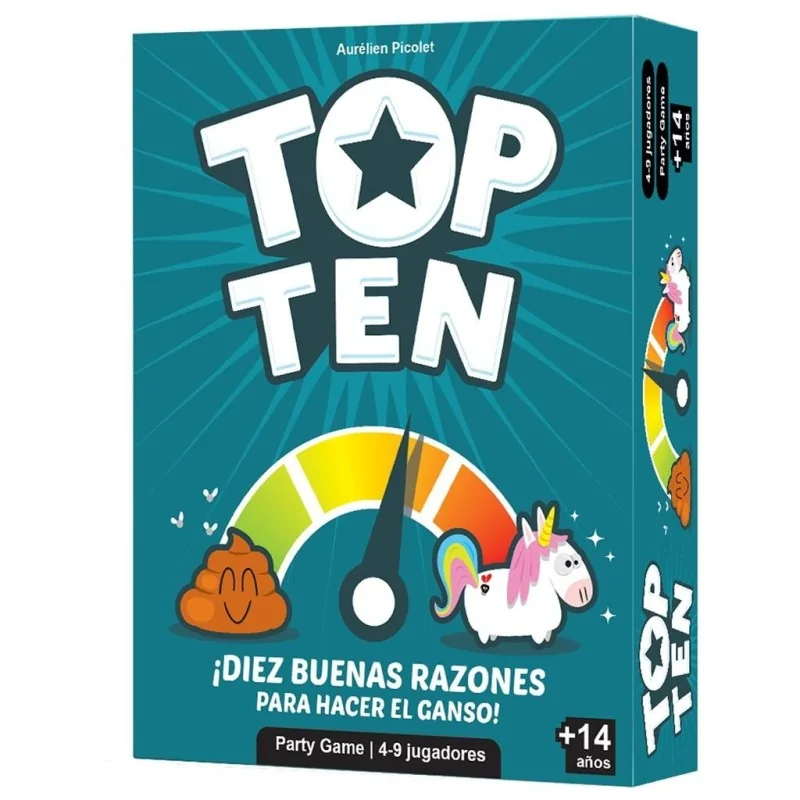 Compra Juego mesa top ten pegi 14 de Juegos al mejor precio (16,99 €)