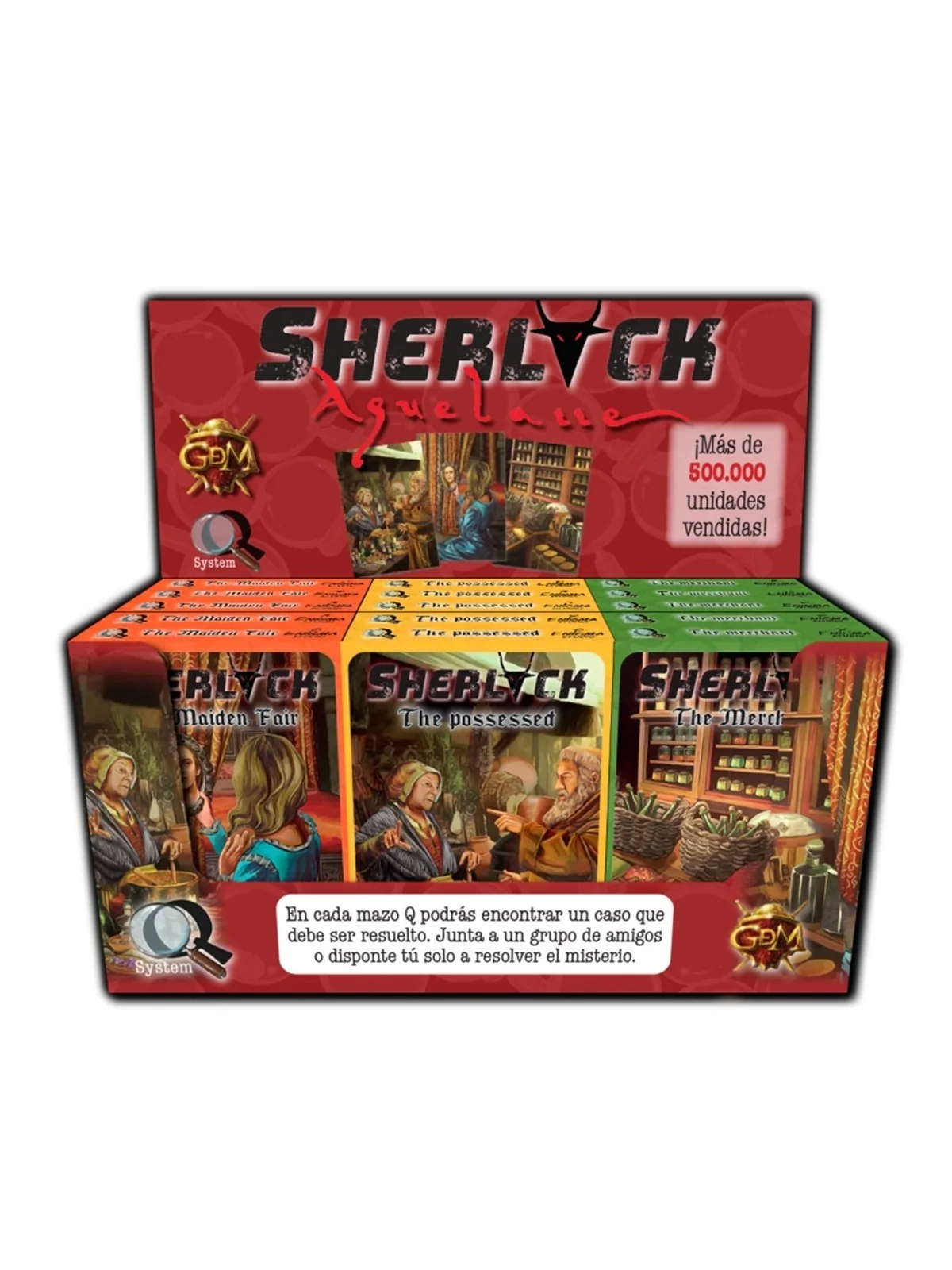 Comprar Juego mesa gdm display sherlock q7: barato al mejor precio 87,