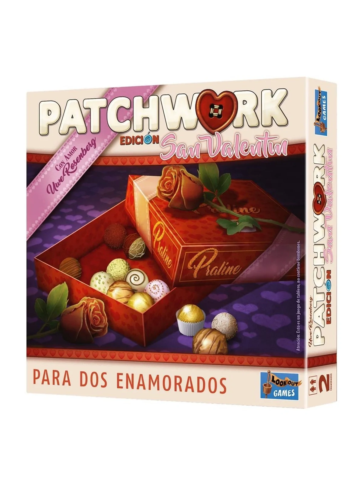 Comprar Juego mesa patchwork san valentin pegi barato al mejor precio 