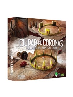 Paladines del Reino del Oeste: Ciudad de Coronas de Juegos en Juegos de Tablero | La Cueva Roja