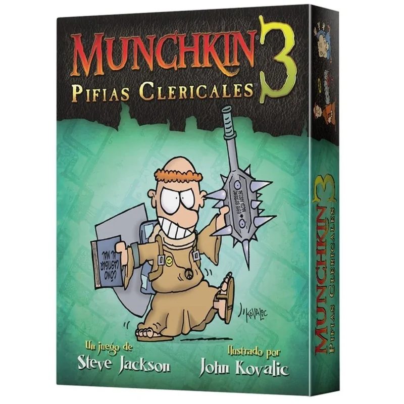 Comprar Juego mesa munchkin 3: pifias clericales barato al mejor preci