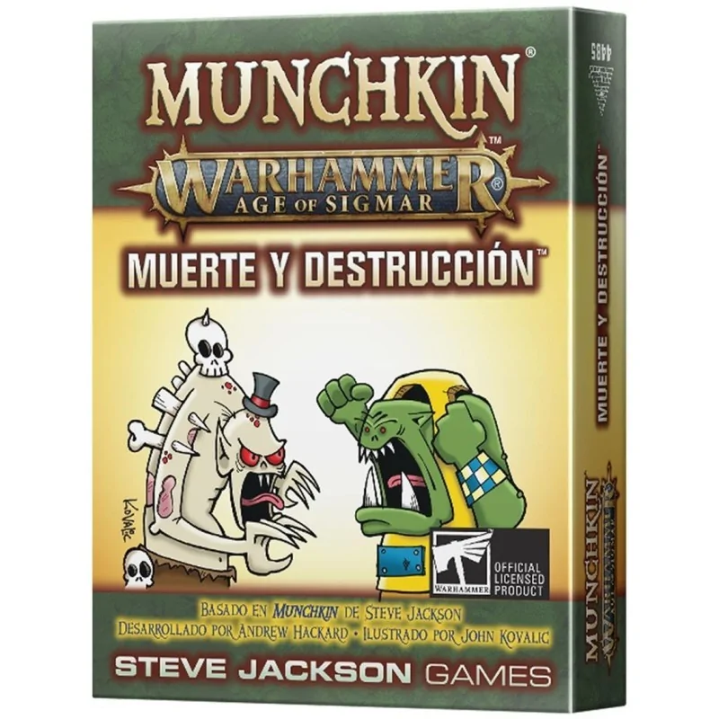 Comprar Munchkin Warhammer: Muerte y Destrucción barato al mejor preci