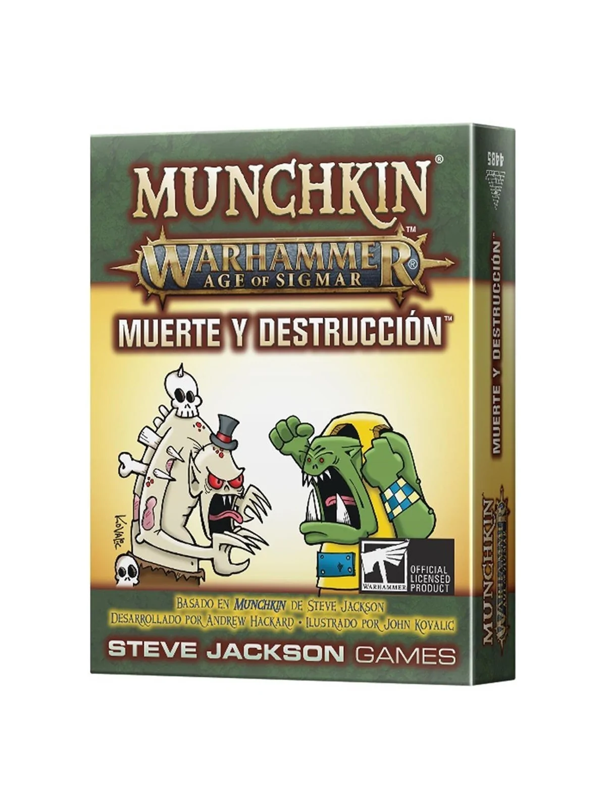 Compra Munchkin Warhammer: Muerte y Destrucción de Juegos al mejor pre