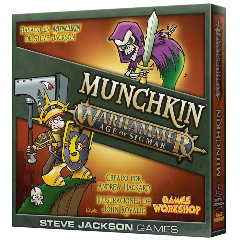 Comprar Munchkin Warhammer Age of Signar barato al mejor precio 22,09 