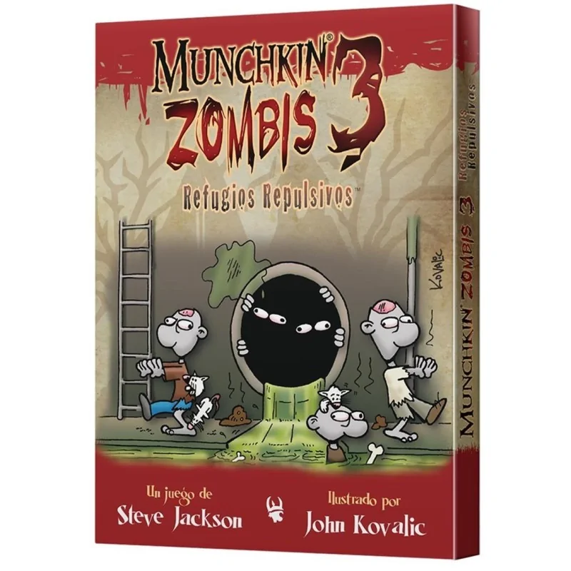 Comprar Juego mesa munchkin zombis 3: refugios barato al mejor precio 