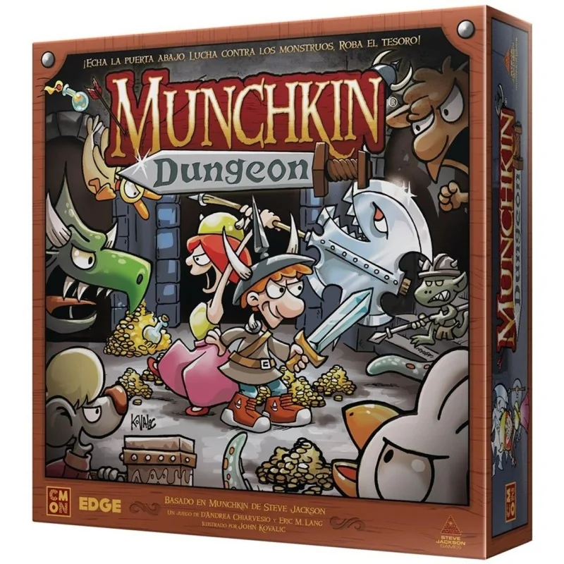 Comprar Juego mesa munchkin dungeon pegi 14 barato al mejor precio 59,