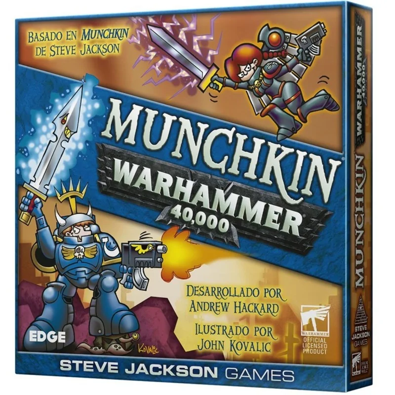 Comprar Juego mesa munchkin warhammer 40.000 pegi barato al mejor prec