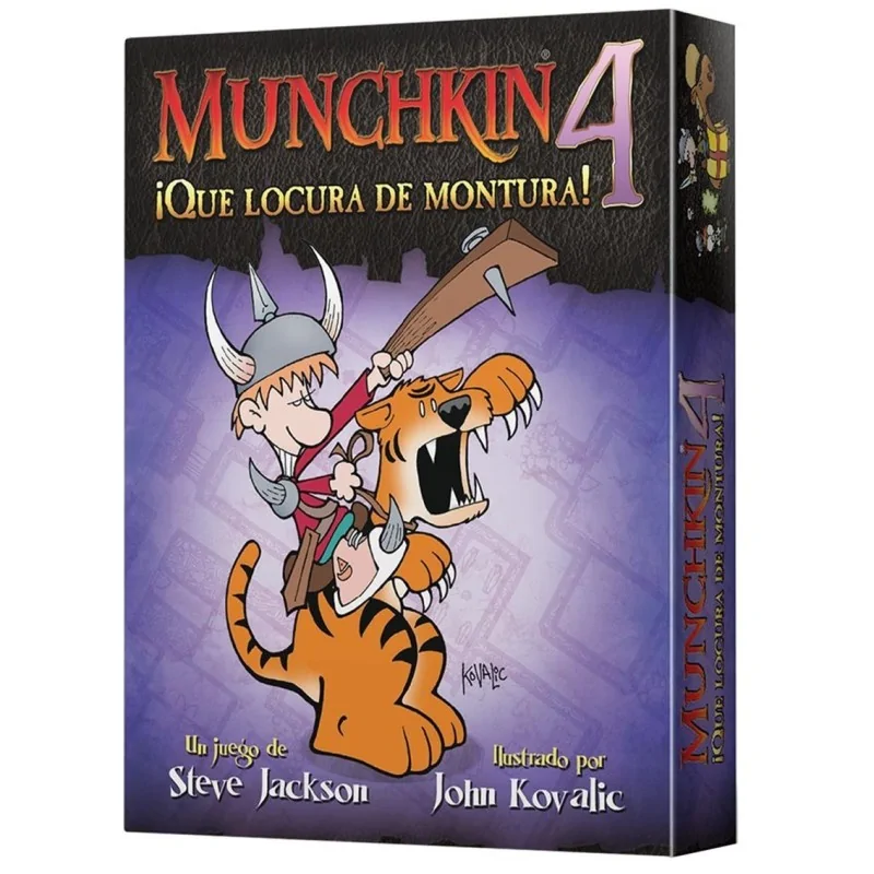 Comprar Juego mesa munchkin 4: ¡que locura barato al mejor precio 13,5