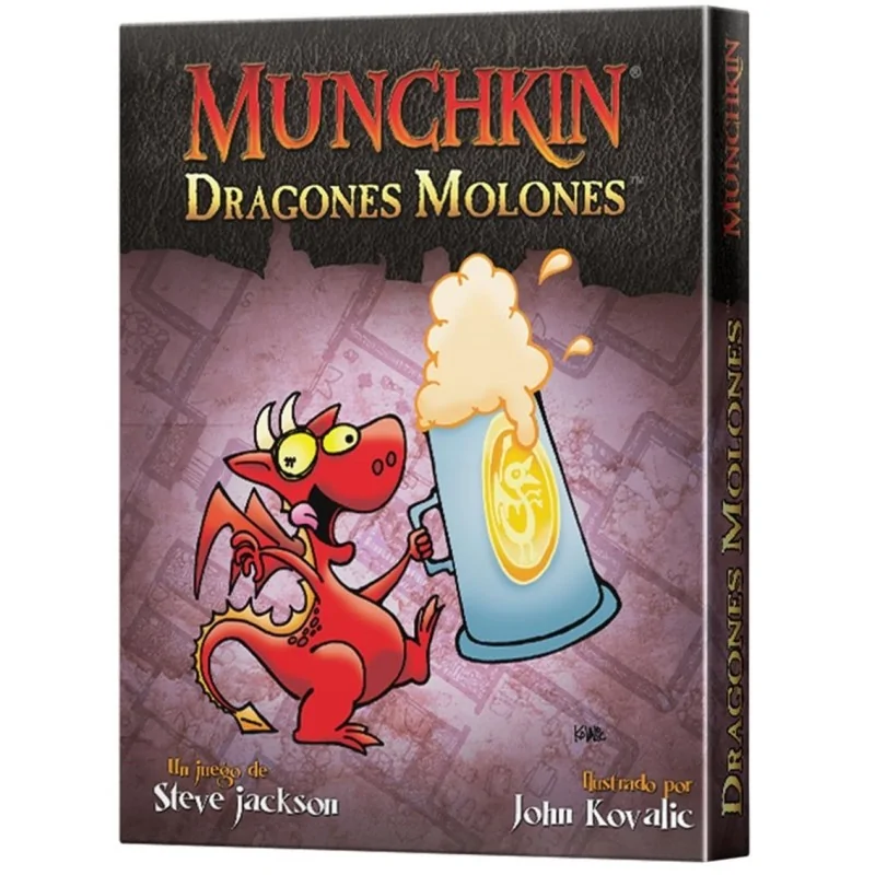 Compra Juego mesa munchkin dragones molones pegi de Juegos al mejor pr