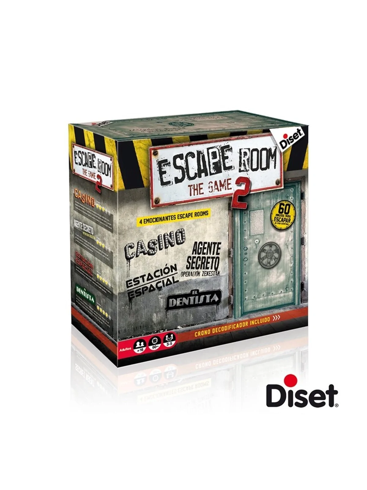 Compra Escape Room The Game 2 de Diset al mejor precio (42,62 €) Compra Escape Room The Game 2 de Diset al mejor precio (42,62 €)