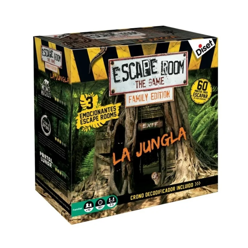 Compra Escape Room The Game Family Edition: La Jungla de Diset al mejo Compra Escape Room The Game Family Edition: La Jungla de Diset al mejo
