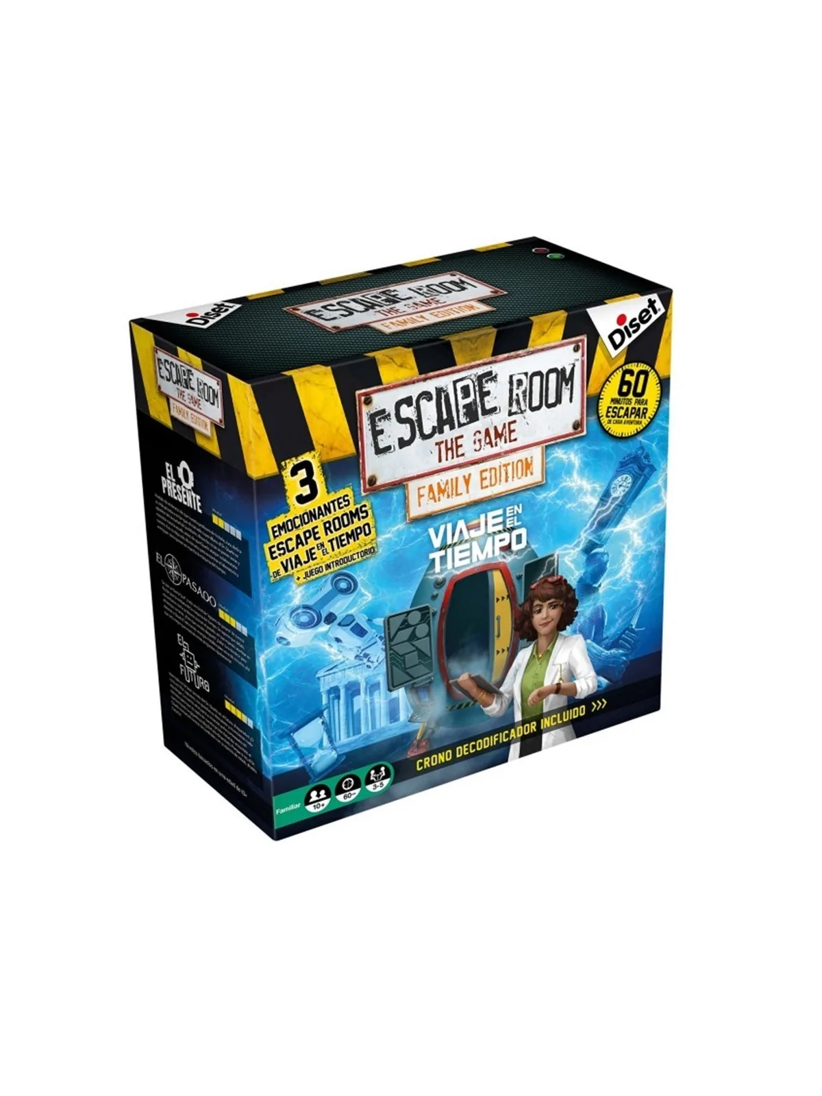 Compra Escape Room Family Edition: Viaje en el Tiempo de Diset al mejo Compra Escape Room Family Edition: Viaje en el Tiempo de Diset al mejo