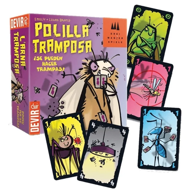 Compra Polilla Tramposa de Devir al mejor precio (14,39 €)