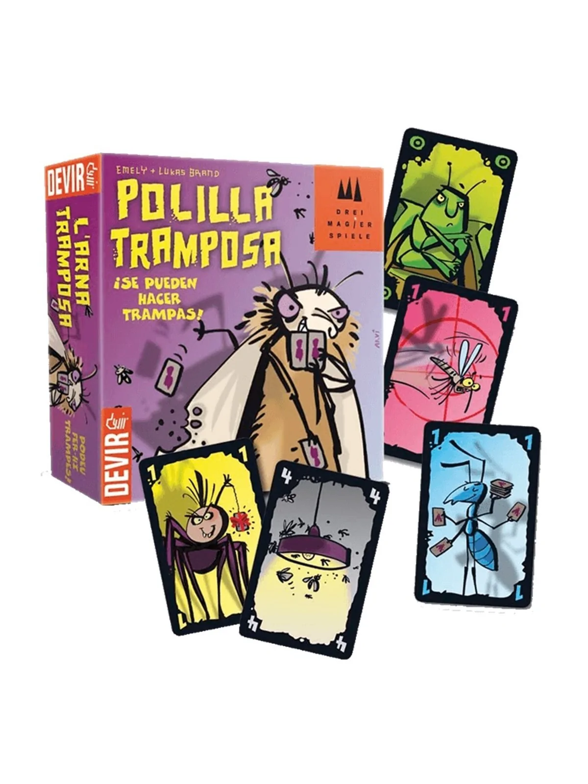 Compra Polilla Tramposa de Devir al mejor precio (14,39 €)