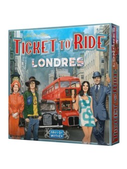 Aventureros al Tren: Londres de Juegos en Juegos de Tablero | La Cueva Roja