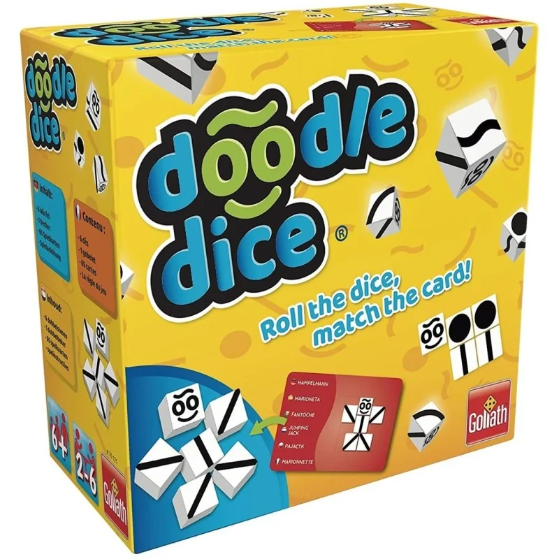 Compra Doodle Dice de Goliath bv al mejor precio (8,42 €)