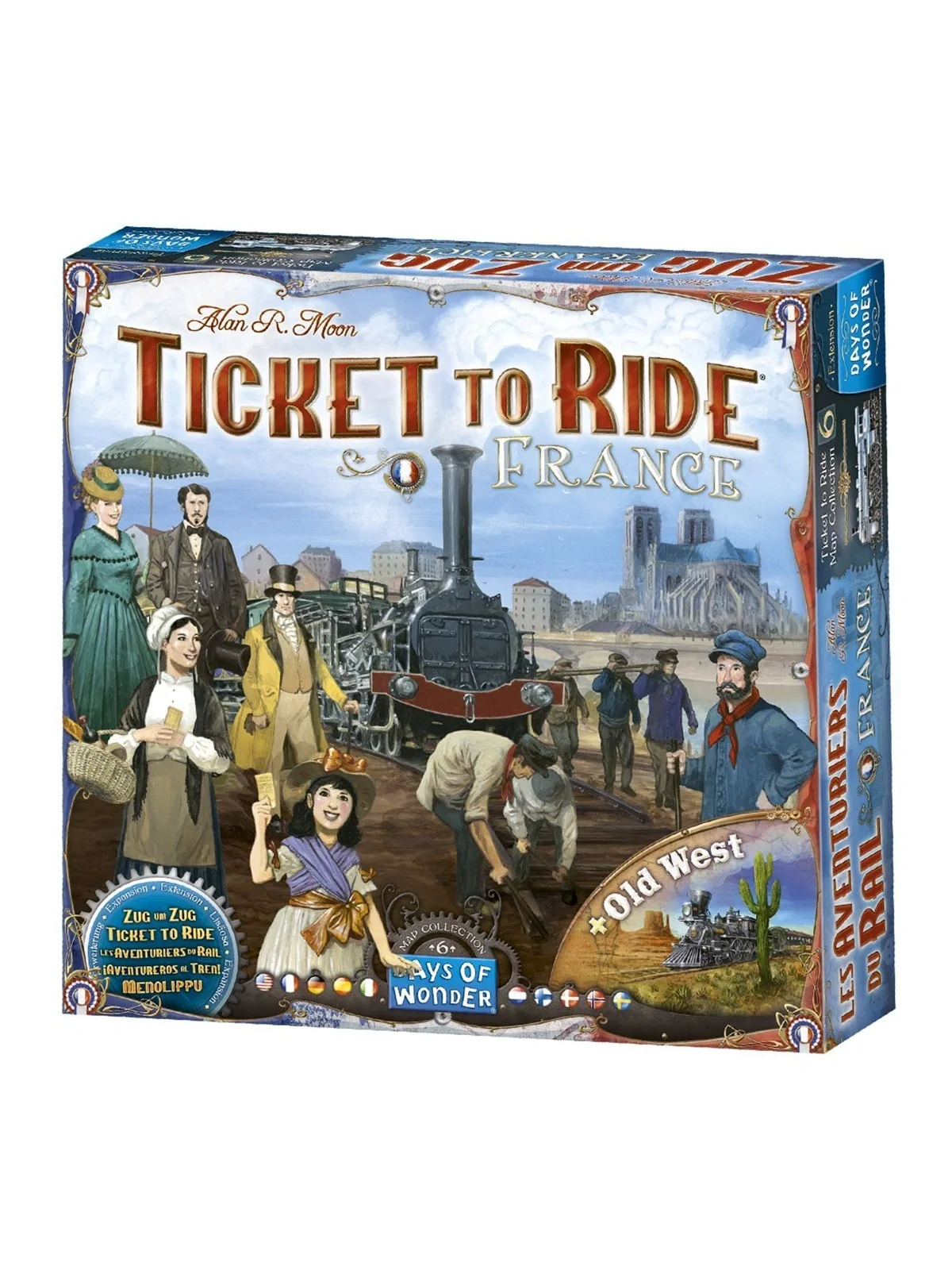 Compra Aventureros al Tren: Francia + Viejo Oeste de Juegos al mejor p