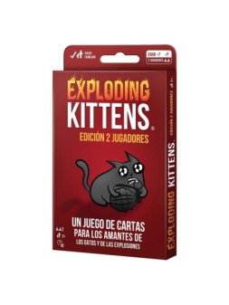 Exploding Kittens: Edicion 2 Jugadores de Exploding Kittens en Juegos de Cartas | La Cueva Roja