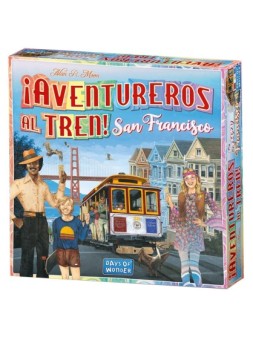 ¡Aventureros al Tren! San Francisco de Asmodee en Juegos de Tablero | La Cueva Roja