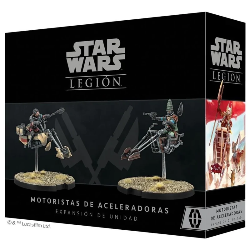 Compra Star Wars Legion: Motoristas de Aceleradoras de Juegos al mejor