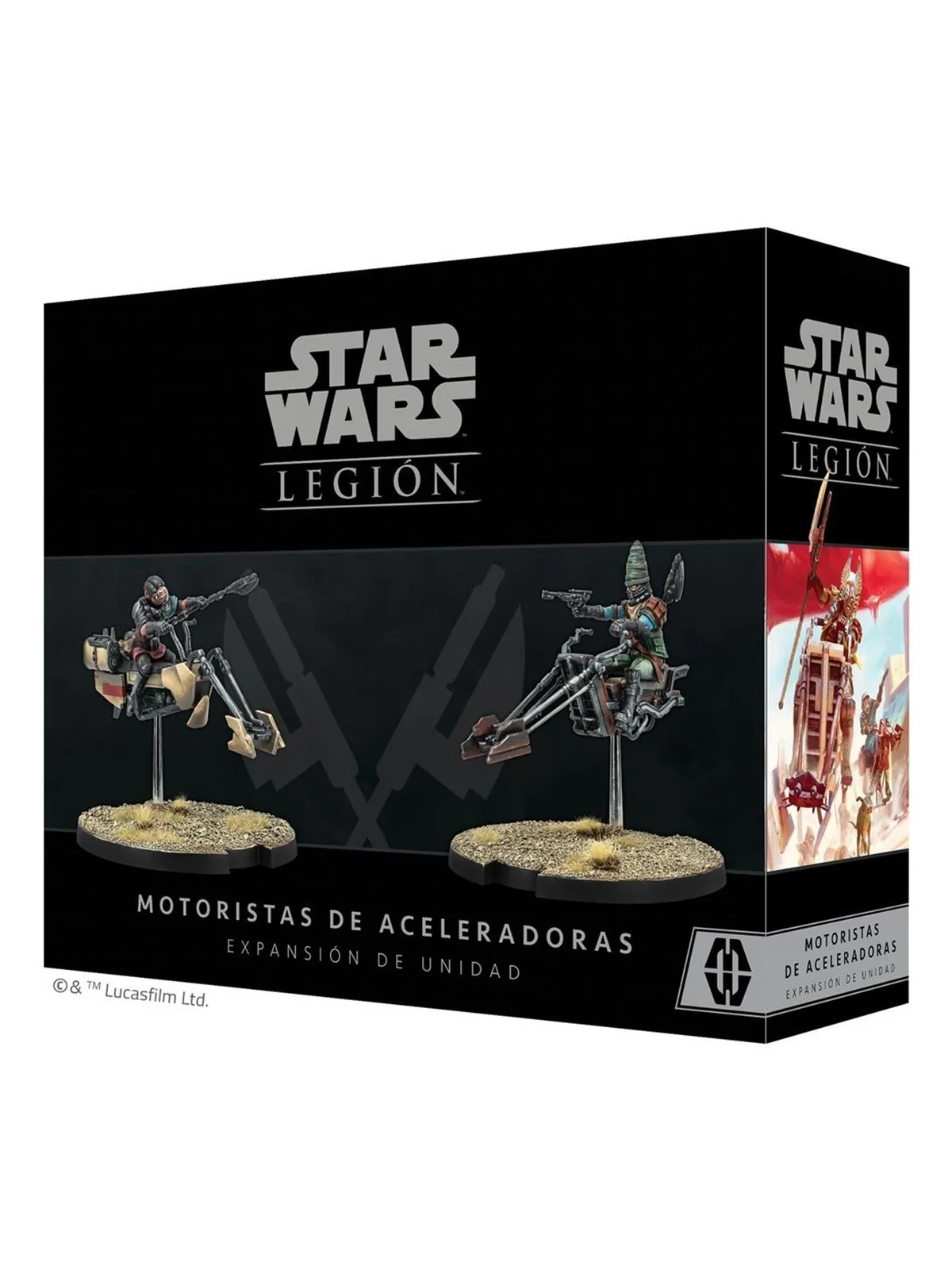 Compra Star Wars Legion: Motoristas de Aceleradoras de Juegos al mejor