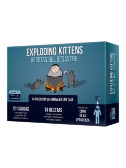 Exploding Kittens: Recetas del Desastre de Exploding Kittens en Juegos de Cartas | La Cueva Roja