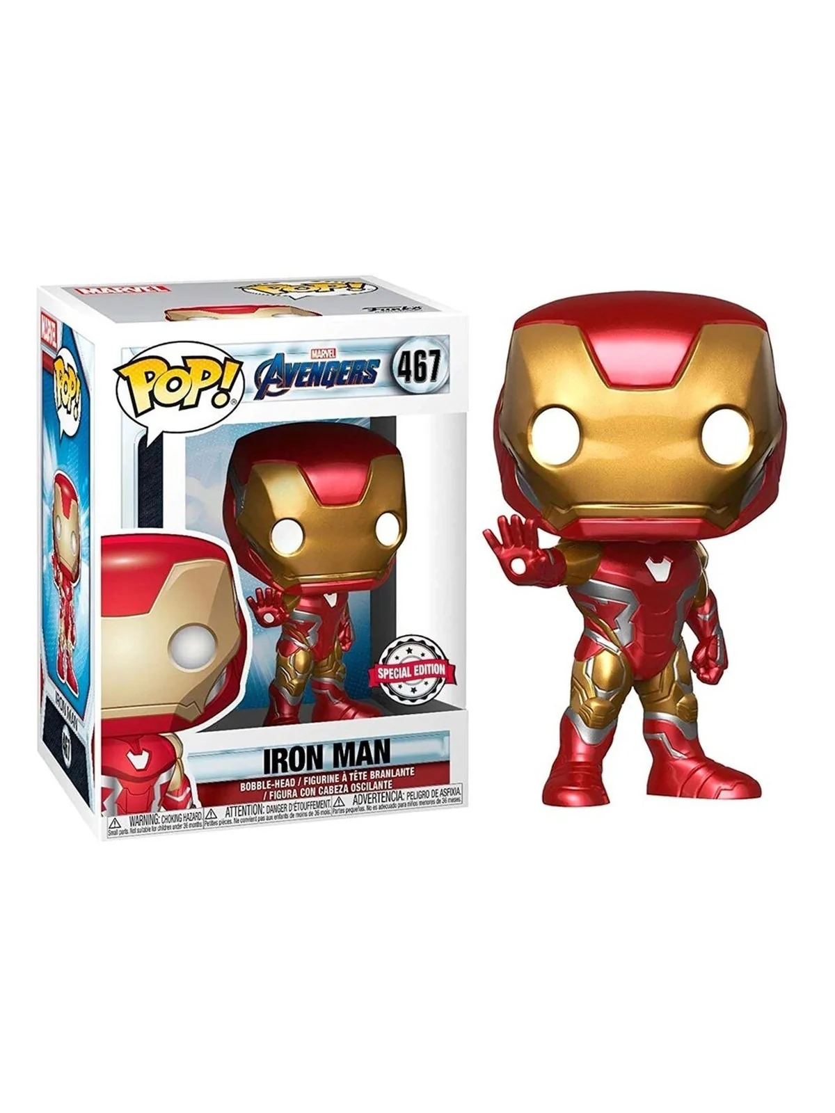 Compra Funko pop marvel avengrs endgame iron de Funko al mejor precio 