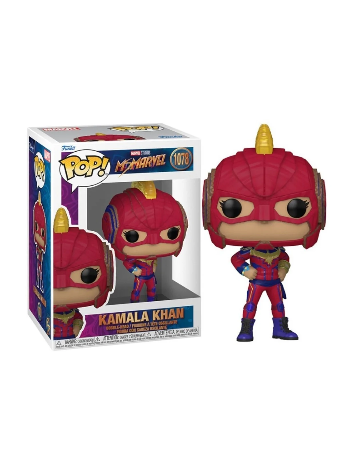 Comprar Funko pop marvel ms. marvel kamala barato al mejor precio 14,4