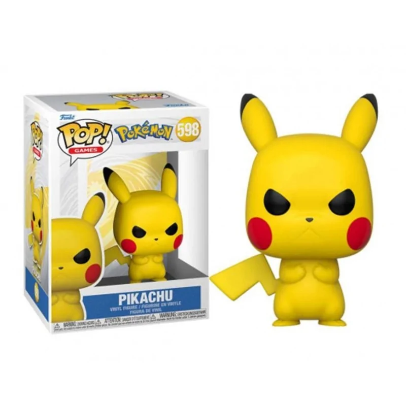 Compra Funko pop pokemon pikachu gruñon 65043 de Funko al mejor precio