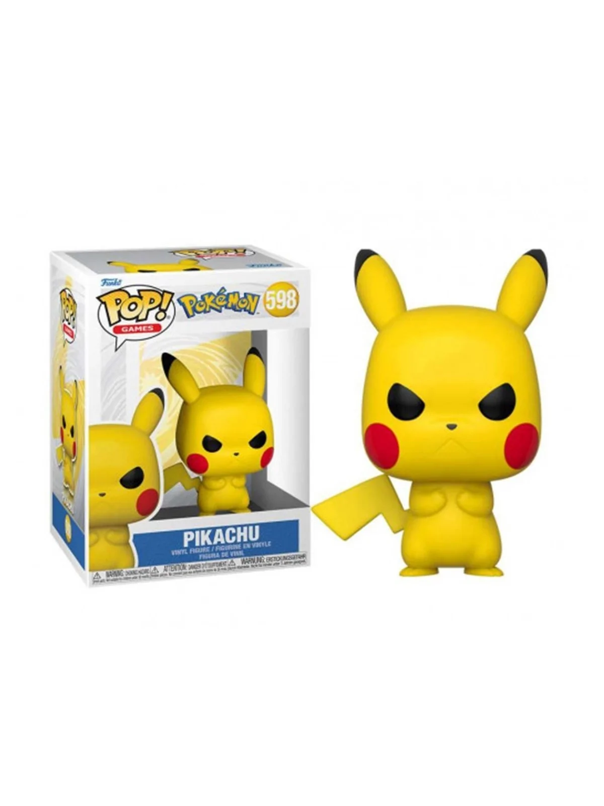 Compra Funko pop pokemon pikachu gruñon 65043 de Funko al mejor precio