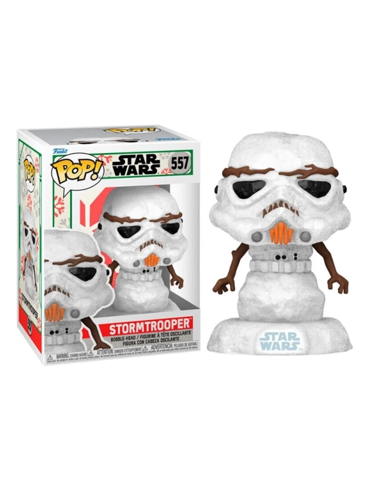 Compra Funko pop star wars holiday stormtrooper de Funko al mejor prec