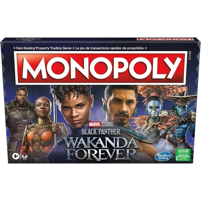 Compra Monopoly Black Panther de Hasbro al mejor precio (33,96 €)