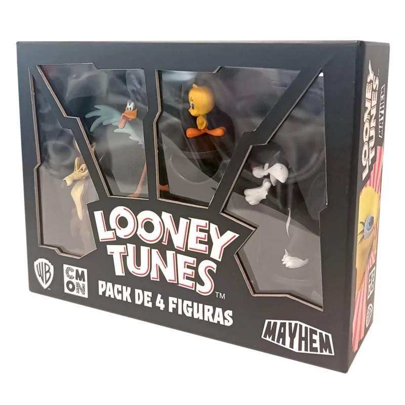 Compra Looney Tunes: Pack de 4 Figuras Mayhem de Juegos al mejor preci