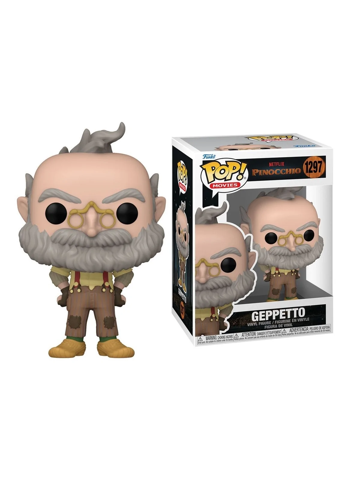 Comprar Funko pop pinocchio geppetto 67386 barato al mejor precio 14,4