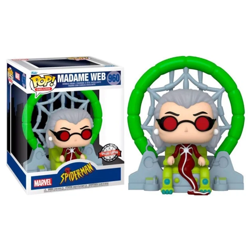 Comprar Funko pop deluxe marvel spider - man madame barato al mejor pr