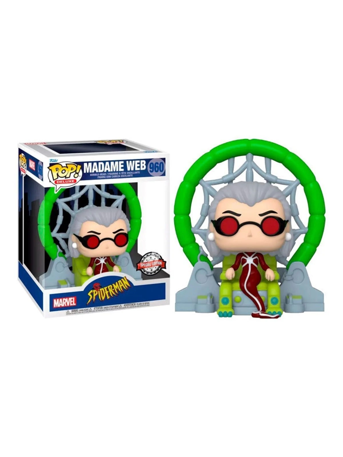 Comprar Funko pop deluxe marvel spider - man madame barato al mejor pr