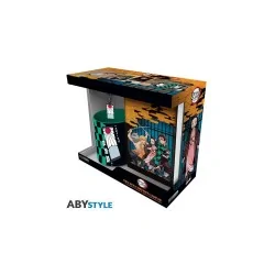 Compra Pack Taza 320ml Llavero y Cuaderno Tanjiro Demon Slayer de ABYS