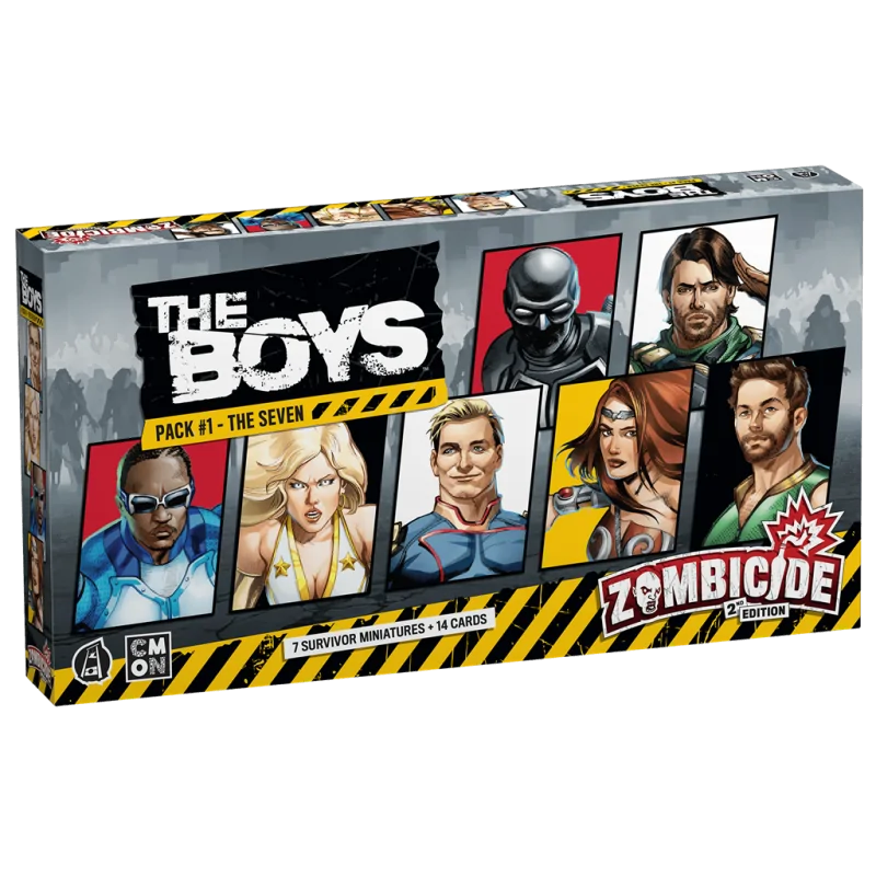 Compra Zombicide Segunda Edicion: The Boys Pack 1- The Seven de CMON a