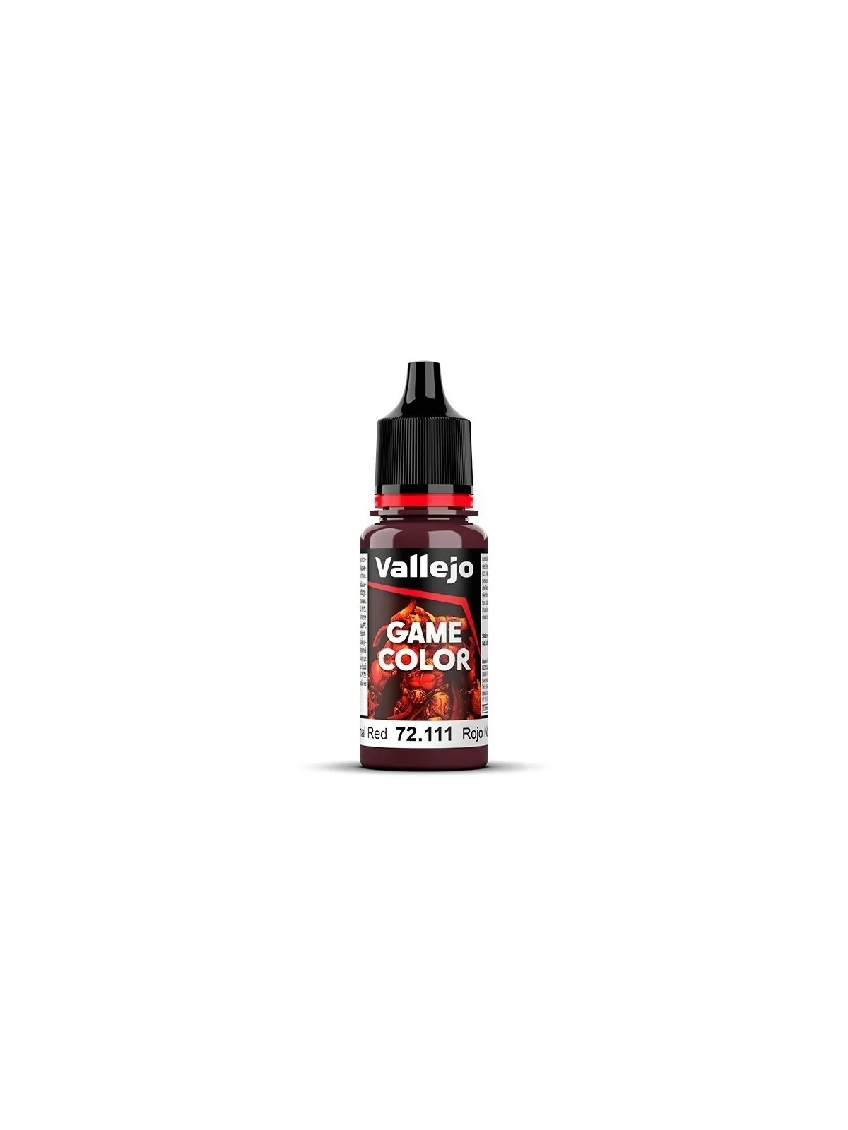 Compra Rojo Nocturno Game Color Vallejo 18 ml (72111) de Vallejo al me