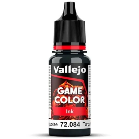 Comprar Turquesa Oscuro Game Color Ink Tinta Vallejo 18 ml (72084) bar